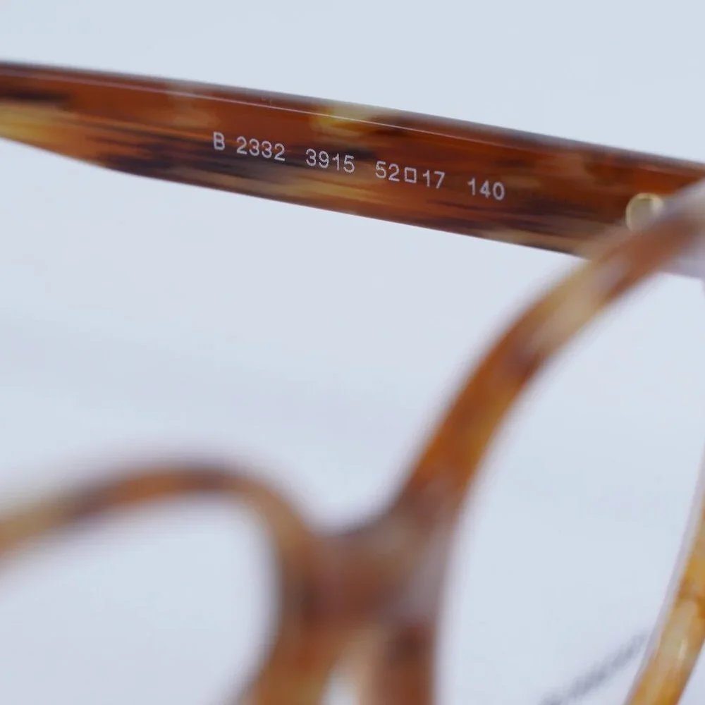 Burberry BE2332 3915 Eyeglasses Spotted Brown 52mm Square Frame - Picture 8 of 10